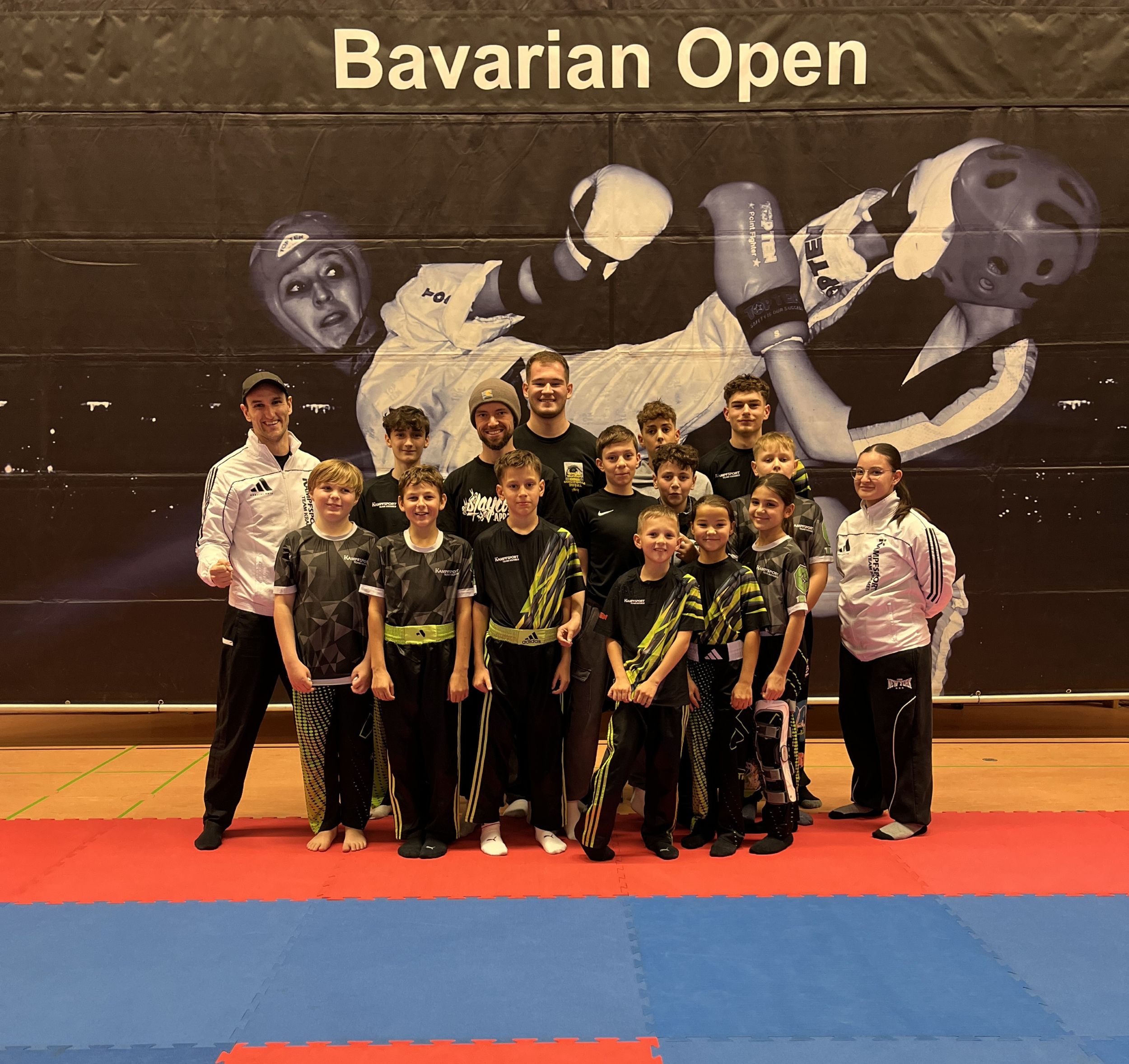 8x Gold für Waldkraiburger Kickboxer bei den Bavarian Open in Altötting