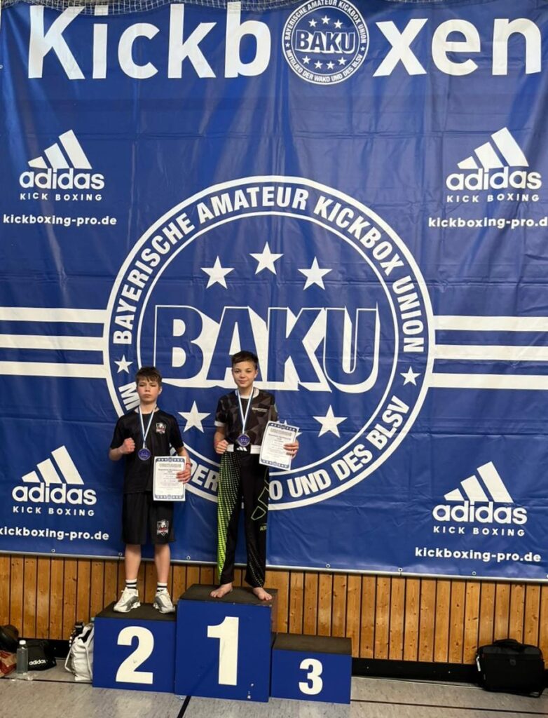 Max nach seinem Leichtkontakt-Sieg