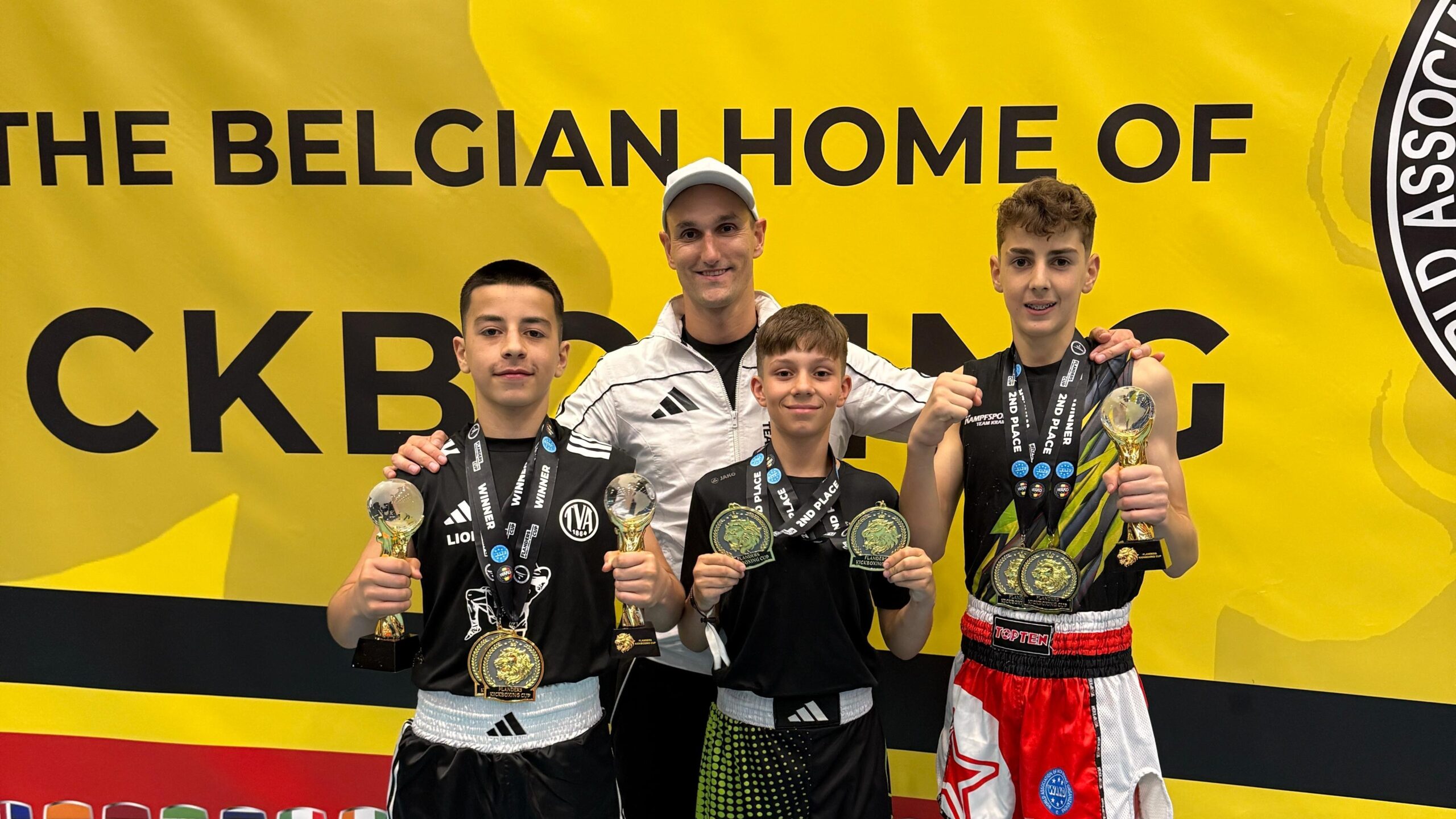 Starke Leistungen für das Kampfsport Team Kramer in Belgien